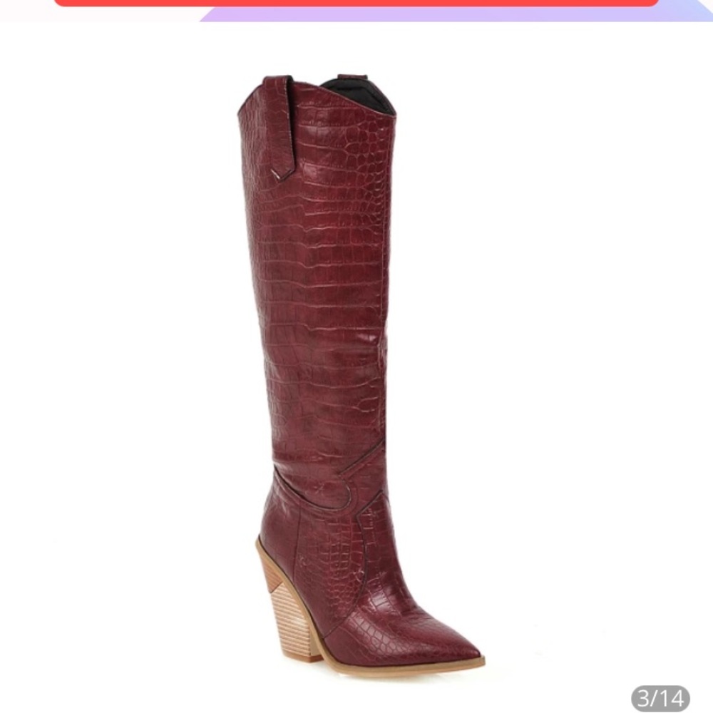 Woman’s cowgirl boots